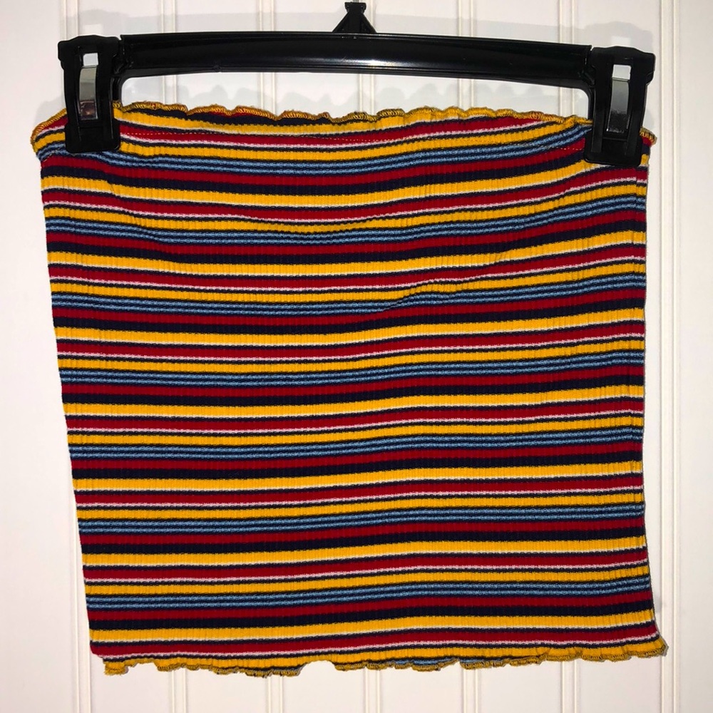 Striped Tube Top